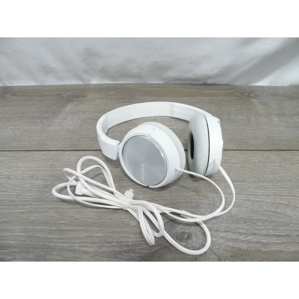 Sony MDR-ZX310 On-Ear Wired Stereo Headphones White with 3.5mm Jack